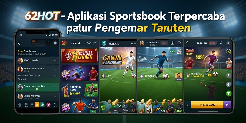 Tampilan gameplay menarik dari aplikasi Sportsbook 62HOT.