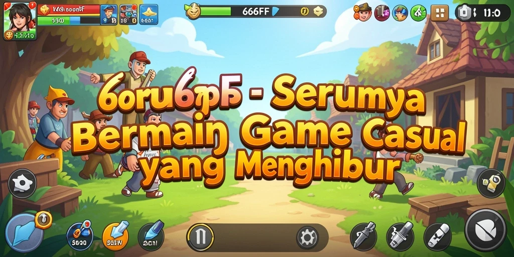 Tampilan gameplay 666FF yang seru dan penuh warna.