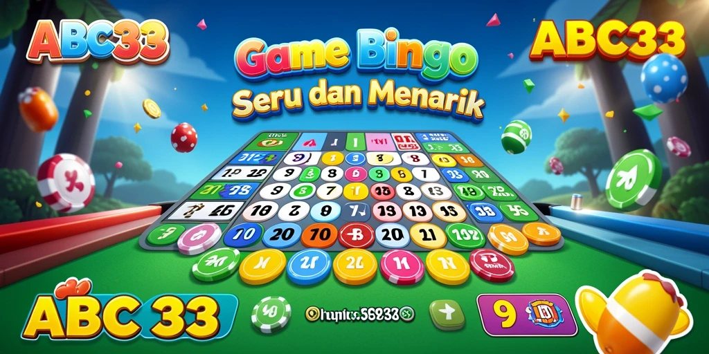 Gameplay seru dalam ABC33 dengan Bingo yang menarik.