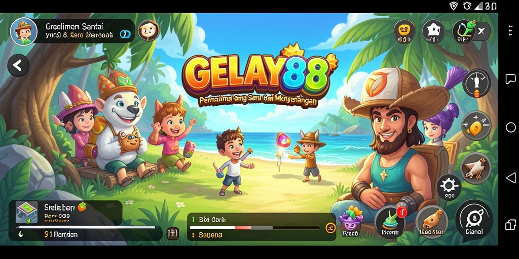 Tampilan gameplay dalam GELAY88 yang menarik dan interaktif.