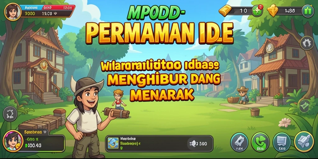 Tampilan menarik dari gameplay Idle MPOID yang menghibur.