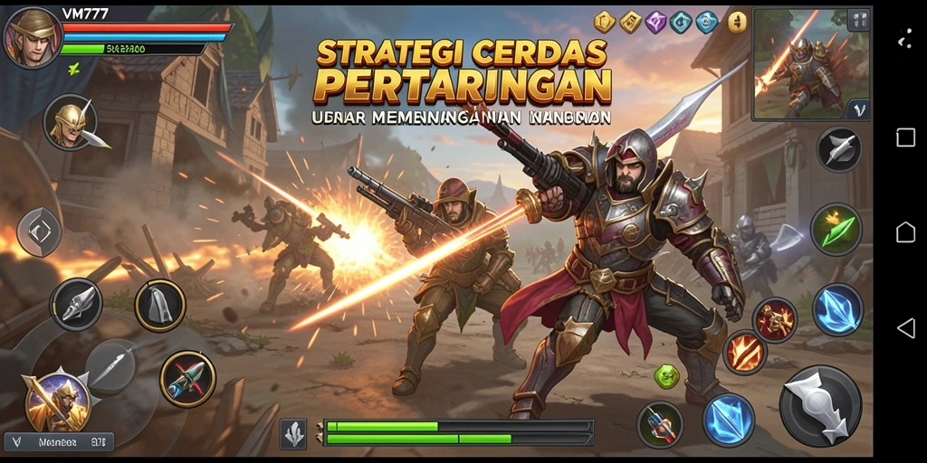 Tampilan menarik dari gameplay VM777 yang mengandalkan strategi.